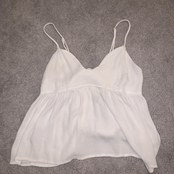 Brandy Melville Tops Rare Brandy Melville White Tank Poshmark